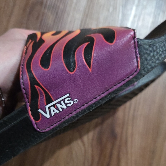 Vans Flame Black Slide Sandals Size 8 - Picture 6 of 6